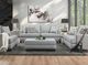 Corinthian Furniture Atlantic Silver Chair and a Half-1