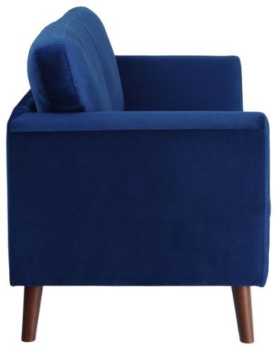 Mazin Furniture Tolley Blue Loveseat-2