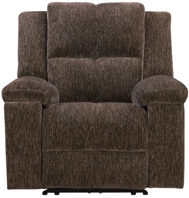 Parker House® Bronco Plush Umber Manual Rocker Recliner-0