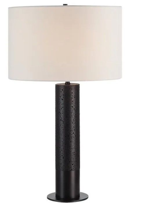 Renwil® Kampen Matte Black Table Lamp-1