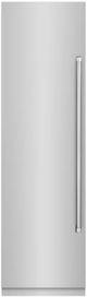 ZLINE 24 in. 12.4 Cu. Ft. Column Freezer in Stainless Steel with Graphite Gray Interior-0