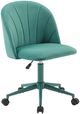 Linon Abigail Aqua Desk Chair-0