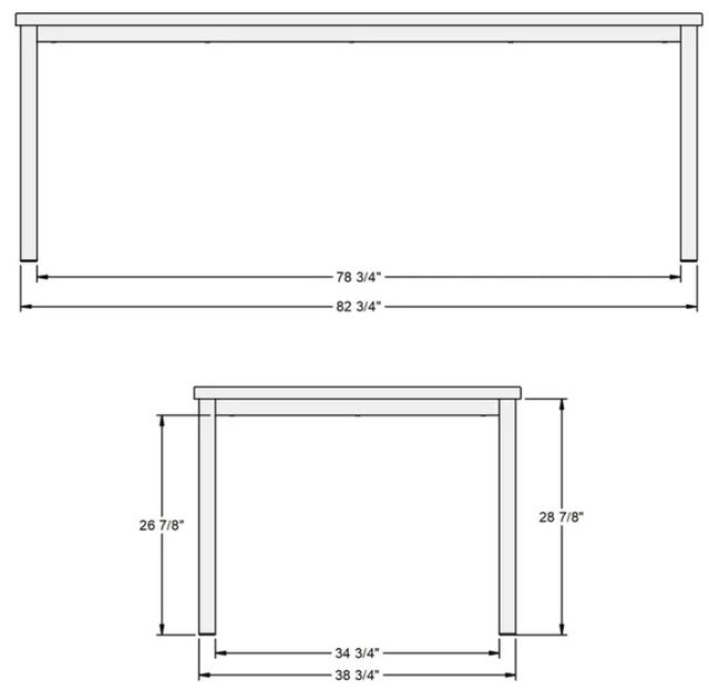 Amisco Customizable Nicholson Dining Table-1