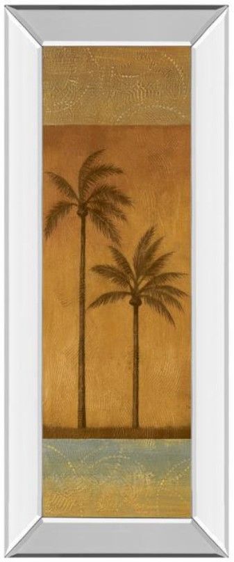 Classy Living Jordan Grey Golden Palm Il Wall Art-0