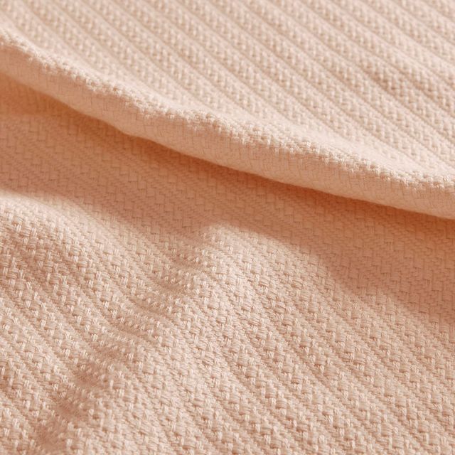 Olliix by Madison Park Liquid Cotton Blush Twin Blanket-1