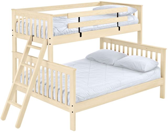 Crate Designs™ Furniture Unfinished Twin XL/Queen Tall Mission Bunk Bed-0