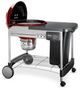 Weber® Performer® Deluxe 48" Crimson Freestanding Charcoal Grill-3