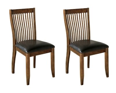 Signature Design by Ashley® Stuman 2-Piece Medium Brown Dining Room Chair Set-0