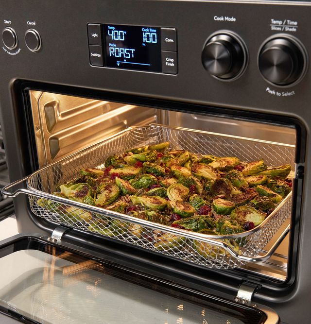 CAFÉ™ Couture™ 0.8 Cu. Ft. Matte Black Toaster Oven with Air Fry-2