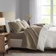 Olliix by Madison Park Brown Full 3M Microcell All Season Moisture Wicking Lightweight Sheet Set-3
