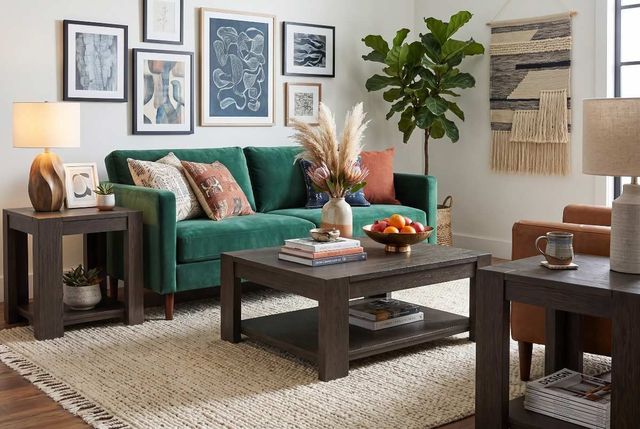 Liberty Furniture Lennox Hill 3-Piece Bark Optional Occasional Table Set -3