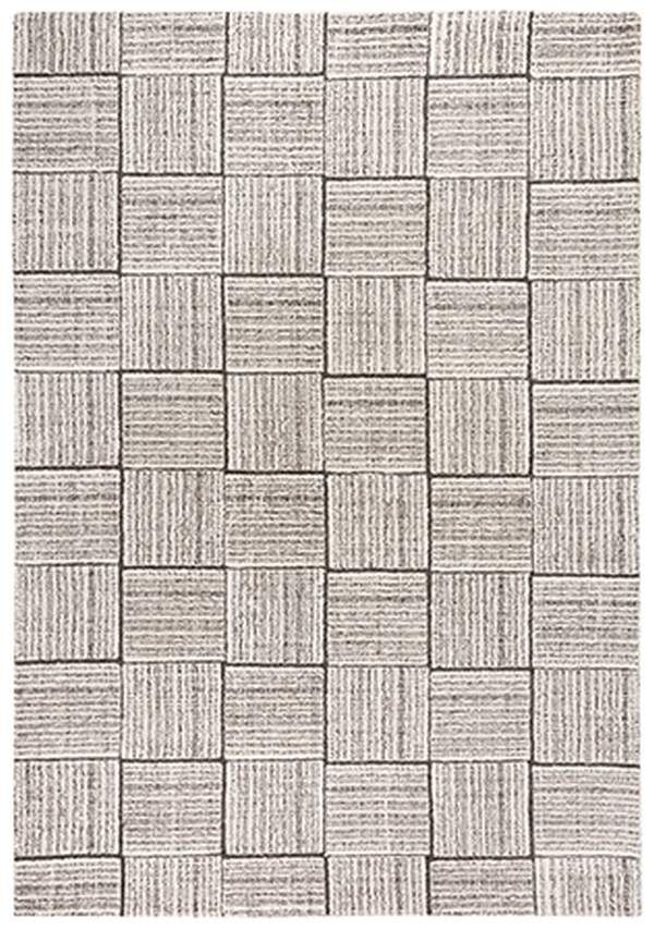 Rizzy Home Taylor Gray 5'x8' Rectangular Rug-0