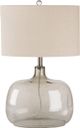 Surya Bentley Gray Glass Table Lamp-0