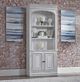 Liberty Furniture Magnolia Manor Antique White Bunching Bookcase-1