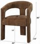 ACME Furniture Leonardo 2-Piece Brown Arm Chair Set-2