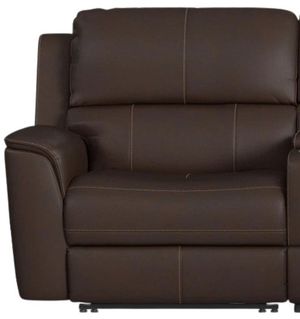 Flexsteel® Henry 94671 Left-Arm Facing Power Recliner with Power Headrest and Lumbar
