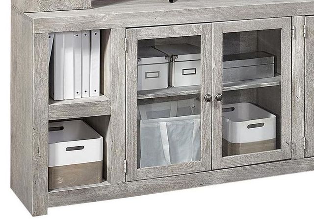 aspenhome® Avery Loft Limestone 97" Console and Hutch-3