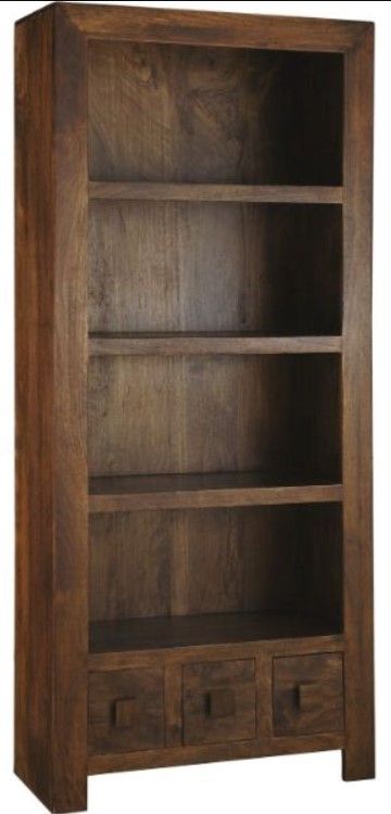 Jaipur Furniture Dakota Dark Brown Bookcase-0