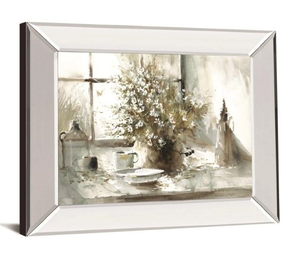 Classy Art Daisy Still Life by George Bjorkland Wall Art-1