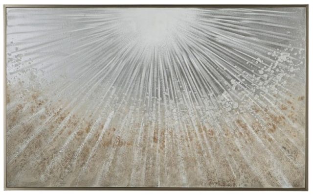 Signature Design by Ashley® Waldard Gray/Taupe/White Wall Art-0