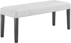 Crown Mark Camelia White/Black Bench