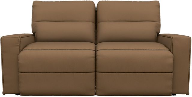 La-Z-Boy® Maddox Camel Power Reclining 2-Seat Sofa with Headrest-1