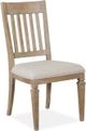 Magnussen Home® Lancaster 2-Piece Dovetail Grey Side Chair Set with Upholstered Seat-0