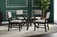 New Classic® Home Furnishings Kessler 5-Piece Espresso/Light Gray Dining Table Set-1