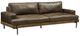 ACME Furniture Silchester Distress Chocolate/Oak Leather Sofa-0