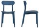 Moe's Home Collection Kent 2-Piece Navy Polypropylene Outdoor Dining Chair Set-1