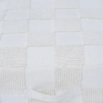 Renwil® Persona Ivory Pouf-2