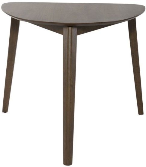 Liberty Furniture Space Savers Satin Walnut Triangle Dining Table-3