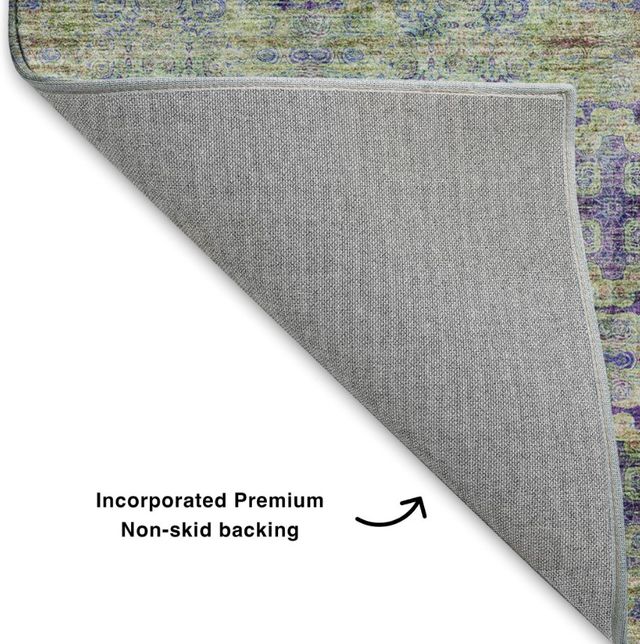 Dalyn™ Rug Company Trevi TV16 Purple 5'x8' Area Rug-2