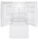 GE® 36" 25.6 Cu. Ft. High-Gloss White Freestanding French Door Refrigerator-3