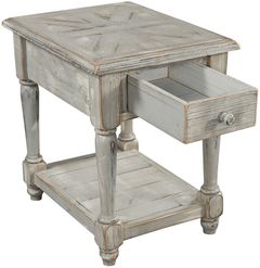 aspenhome® Hinsdale Greywood Chairside Table