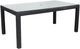 Enclover Trillium Black/Clear Dining Table-0