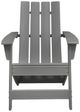 Signature Design by Ashley® Cove Beach Gray Wooden Outdoor Adirondack Chair-2