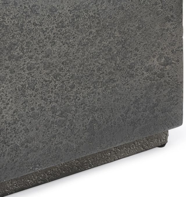 Classic Home Marwin Dark Gray Concrete Outdoor Coffee Table-4