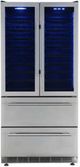 FORNO® Campania Alta Qualita 17.7 Cu. Ft. Stainless Steel Wine Column-0