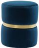 TOV Furniture Yamma Navy Velvet Ottoman-0