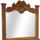 Horizon Home® Hill Country Brown Cowhide Dresser and Mirror Set-1