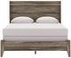 Signature Design by Ashley® Elbrim Brown Queen Panel Bed-2