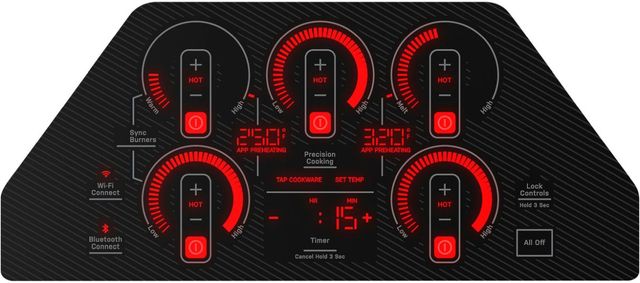 GE Profile™ 36" Black Induction Cooktop-3