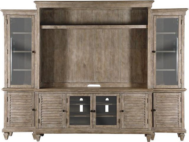 Magnussen Home® Calistoga Dovetail Gray Entertainment Wall-3