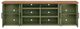 Legends Home Vineyard Fruitwood/Sage Green Media Console-4