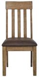 Signature Design by Ashley® Urbinforte 5-Piece Brown/Light Brown Extension Dining Table Set-5
