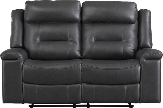 Signature Design by Ashley® McAdoo 2-Piece Charcoal Living Room Set-2