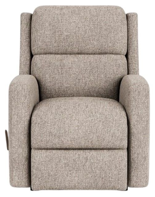 Flexsteel® Chip Silver Overcast Rocking Recliner-1