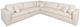 Fairfield® Customizable Francis Bumper Ottoman-4