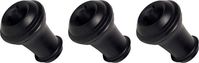 Wolf® Black Vacuum Seal Drawer Wine Stoppers-0